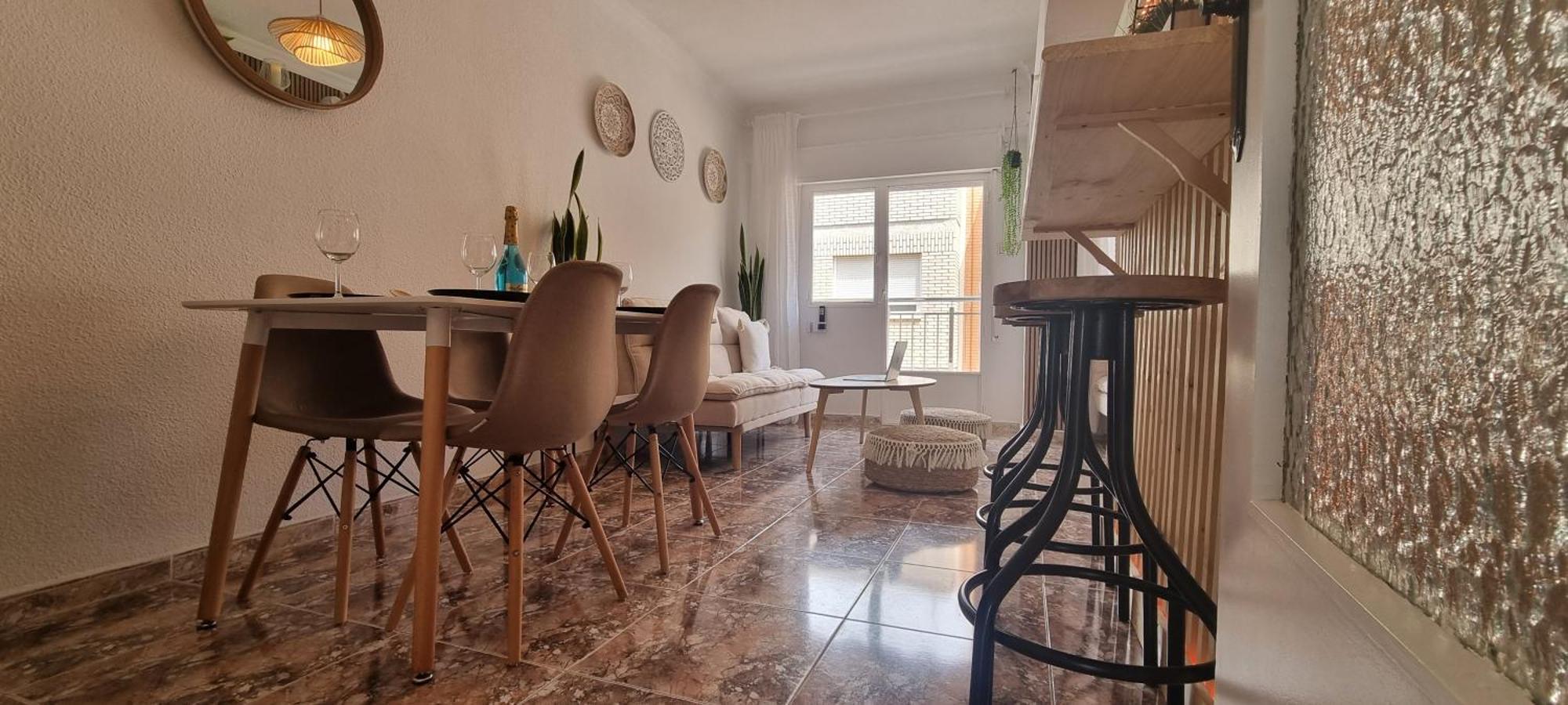 Wabi Beach Home - Frente Al Mar Con Aire Acondicionado Aguilas Luaran gambar